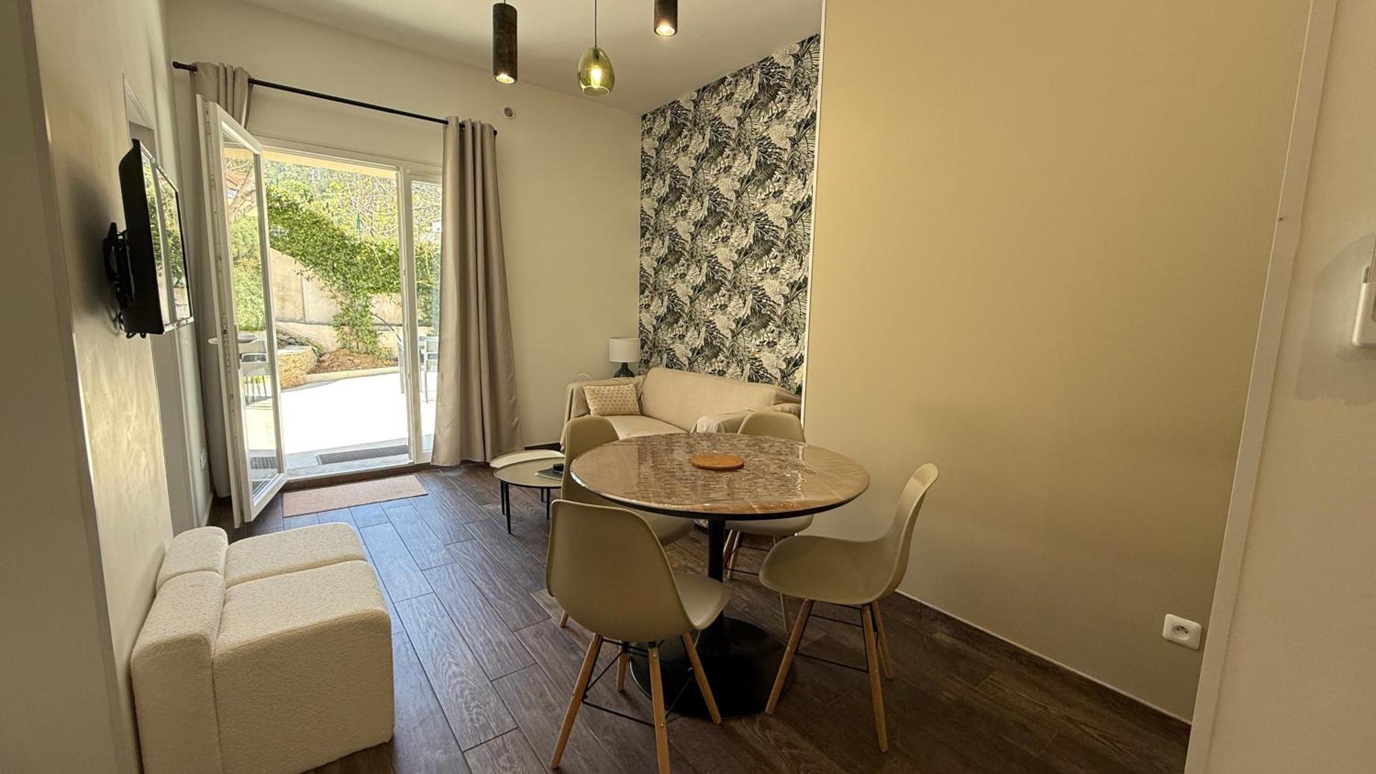 A Casa Corbaia Appartement 40 M2, Jardin Prive, Parking, Proche Centre Ville Et Mer Apartment 40 M2, Private Garden Parking Near Town Center And Sea Port And Airport Bastia  Luaran gambar