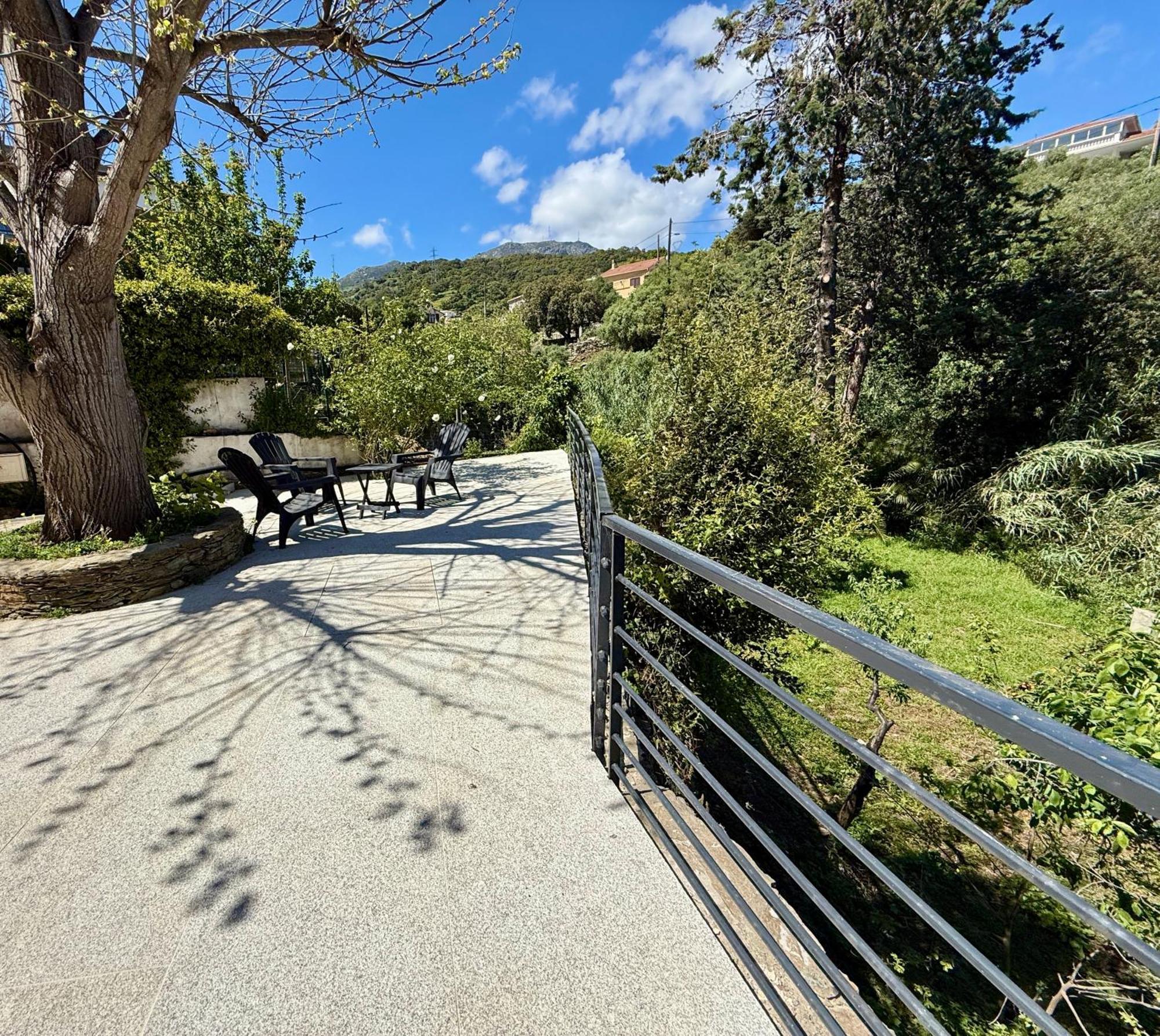 A Casa Corbaia Appartement 40 M2, Jardin Prive, Parking, Proche Centre Ville Et Mer Apartment 40 M2, Private Garden Parking Near Town Center And Sea Port And Airport Bastia  Luaran gambar
